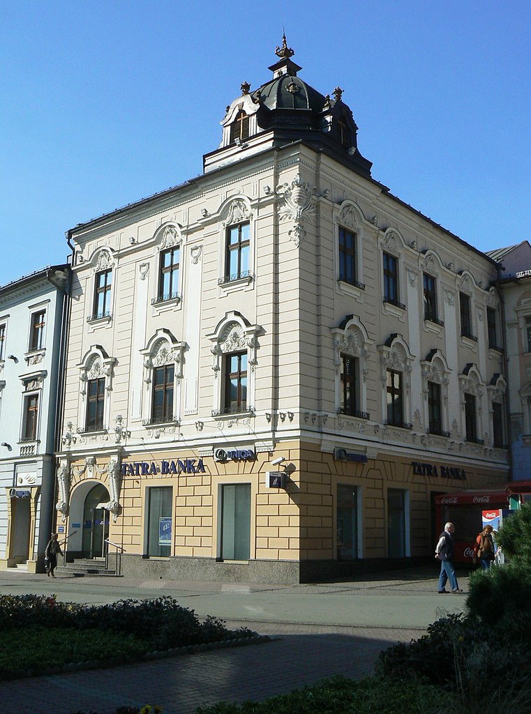 Rekonštrukcia historickej budovy Tatra Banka v Banskej Bystrici